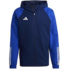 Μπουφάν Ανδρικό adidas Tiro 23 Competition All-Weather Navy-Μπλε HK7657