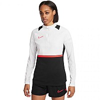 Φούτερ Γυναικείο Nike NK Df Academy 21 Drill Top Λευκό-Μαύρο CV2653 016