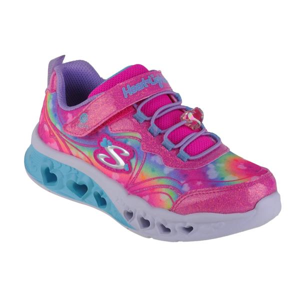 Skechers Flutter Heart Lights-Groovy Swirl 303253L-HPLV