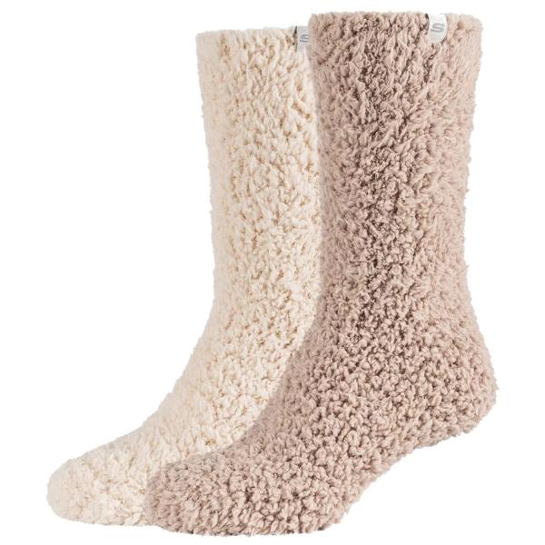 Skechers 2PPK Wm Cozy Fuzzy Socks SK41112-1221