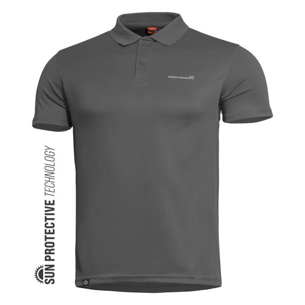 Pentagon ANASSA POLO K09017 17-Cinder Grey