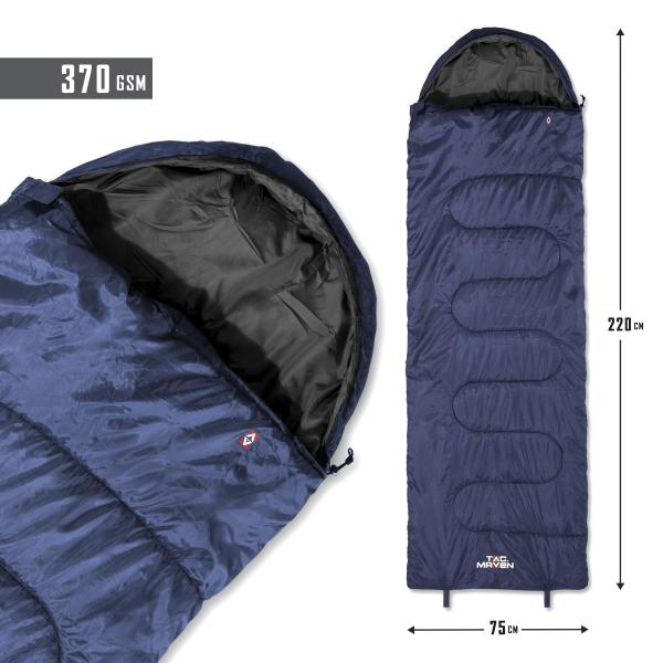 Pentagon MAJOR SLEEPING BAG 370GR/m² D19002 05MB-Midnight Blue