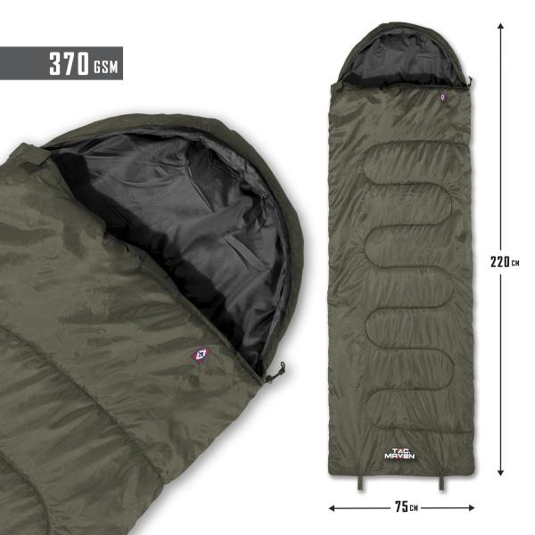 Pentagon MAJOR SLEEPING BAG 370GR/m² D19002 06E-RAL7013