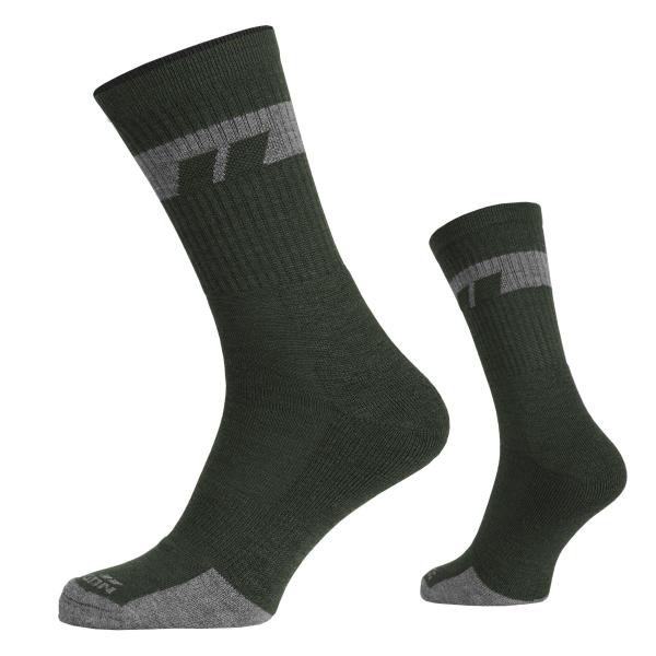 Pentagon ALPINE MERINO SOCKS MID EL14016 06-Olive Green