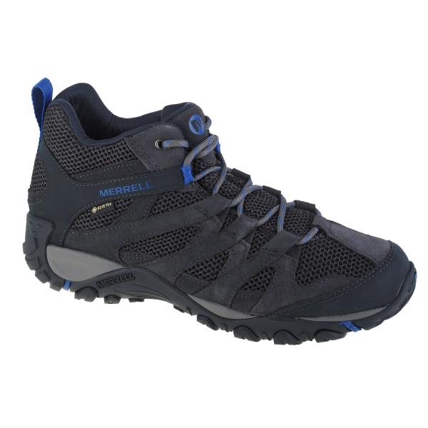 Merrell Alverstone J033025 Ανδρικά Ορειβατικά Μποτάκια Αδιάβροχα με Μεμβράνη Gore-Tex Μπλε