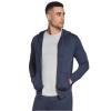 Skechers Go Knite Pique Full Zip Hoodie M3JA154-NVY