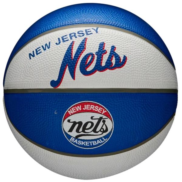 Wilson NBA Team Retro Brooklyn Nets Mini Ball WTB3200XBBRO