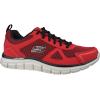 Skechers Bucolo 52630-RDBK Ανδρικά Αθλητικά Παπούτσια Running Κόκκινα