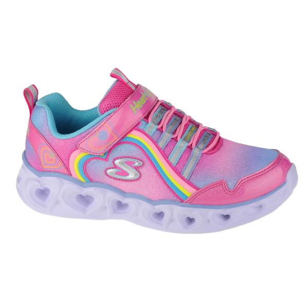 Skechers Heart Lights Rainbow Lux 302308L-PKMT